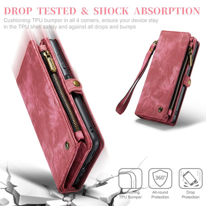 For Samsung Galaxy A32 5G CaseMe Detachable Multifunctional Horizontal Flip Leather Phone Case(Red) by CaseMe