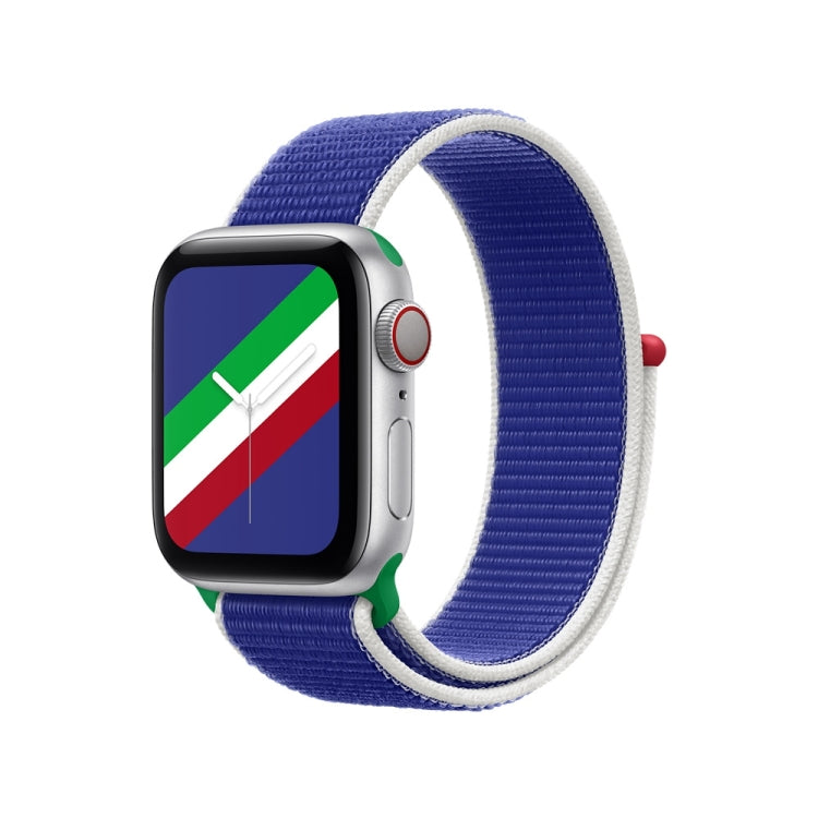 International Series Loopback Watch Bands For Apple Watch Ultra 49mm&Watch Ultra 2 49mm / Series 9&8&7 45mm / SE 3&SE 2&6&SE&5&4 44mm / 3&2&1 42mm(Italy) by bashfashion