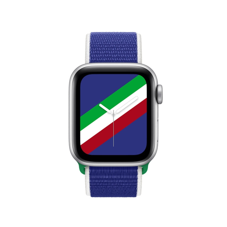 International Series Loopback Watch Bands For Apple Watch Ultra 49mm&Watch Ultra 2 49mm / Series 9&8&7 45mm / SE 3&SE 2&6&SE&5&4 44mm / 3&2&1 42mm(Italy) by bashfashion
