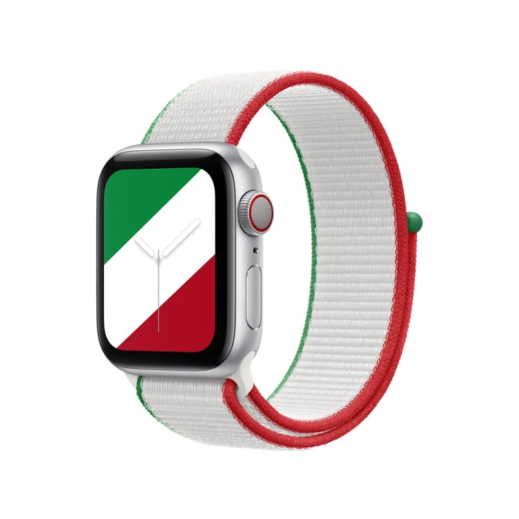 International Series Loopback Watch Bands For Apple Watch Ultra 49mm&Watch Ultra 2 49mm / Series 9&8&7 45mm / SE 3&SE 2&6&SE&5&4 44mm / 3&2&1 42mm(Mexico) by bashfashion