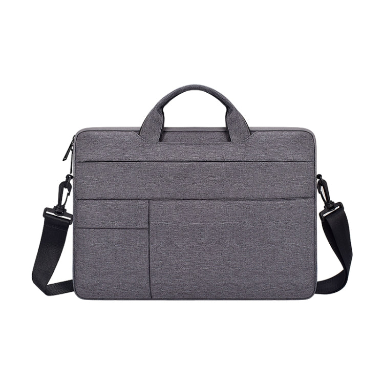 ND05SDJ Oxford Cloth + Nylon Laptop Portable Shoulder Bag, Size:13.3 inch(Deep Space Gray) by bashfashion
