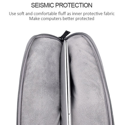 ND05SDJ Oxford Cloth + Nylon Laptop Portable Shoulder Bag, Size:15.6 inch(Black) by bashfashion