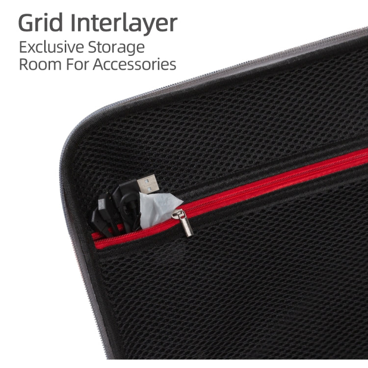 Single Shoulder Storage Bag Shockproof Waterproof Travel Carrying Cover Hard Case for FIMI X8 Mini(Black + Black Liner) by bashfashion