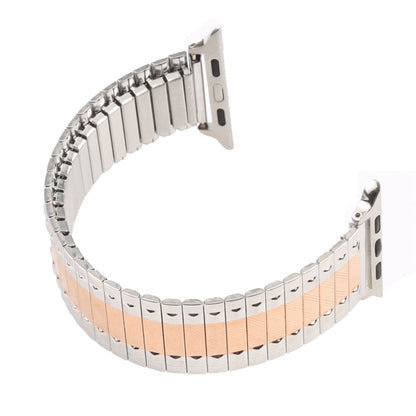 Aluminum Alloy Steel Watch Band For Apple Watch Ultra 49mm&Watch Ultra 2 49mm / Series 9&8&7 45mm / SE 3&SE 2&6&SE&5&4 44mm / 3&2&1 42mm(Rose Gold) by bashfashion