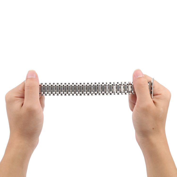 Aluminum Alloy Steel Watch Band For Apple Watch Series 9&8&7 41mm / SE 3&SE 2&6&SE&5&4 40mm / 3&2&1 38mm(Silver) by bashfashion