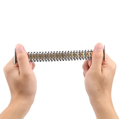 Aluminum Alloy Steel Watch Band For Apple Watch Series 9&8&7 41mm / SE 3&SE 2&6&SE&5&4 40mm / 3&2&1 38mm(Gold) by bashfashion