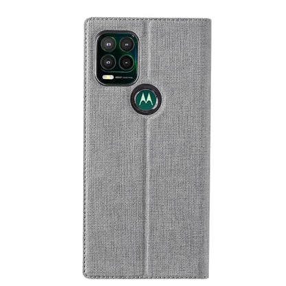 For Motorola Moto G Stylus 5G ViLi DMX Series Shockproof TPU + PU Leather Magnetic Attraction Horizontal Flip Case with Card Slot & Holder(Grey) by ViLi