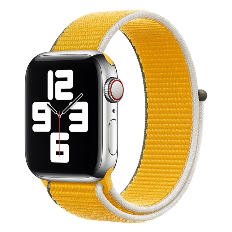 Loop Type Sport Watch Band For Apple Watch Ultra 49mm&Watch Ultra 2 49mm / Series 9&8&7 45mm / SE 3&SE 2&6&SE&5&4 44mm / 3&2&1 42mm(Sunflower) by bashfashion