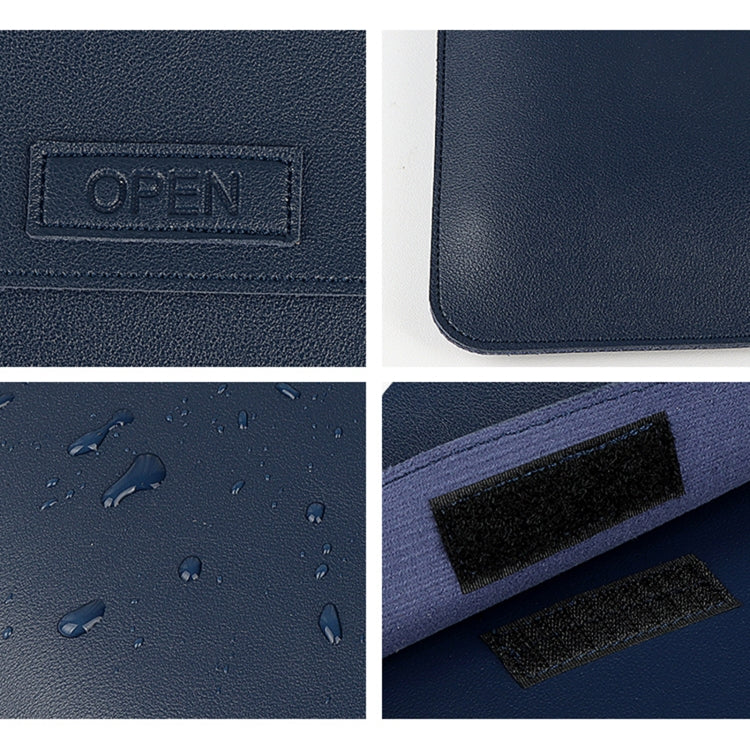 PU06 3 in 1 PU Multifunctional Laptop Bag, Size:14.1-15.4 inch(Sapphire Blue) by bashfashion