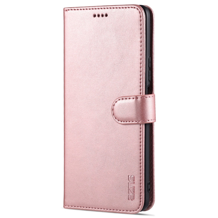 For Honor 50 SE AZNS Skin Feel Calf Texture Horizontal Flip Leather Case with Card Slots & Holder & Wallet(Rose Gold) by AZNS