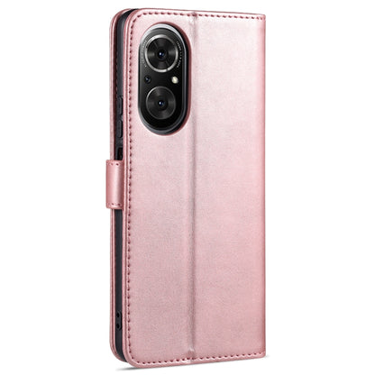 For Honor 50 SE AZNS Skin Feel Calf Texture Horizontal Flip Leather Case with Card Slots & Holder & Wallet(Rose Gold) by AZNS