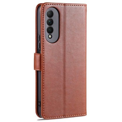 For Honor X20 SE AZNS Sheepskin Texture Horizontal Flip Leather Case with Holder & Card Slots & Wallet(Brown) by AZNS
