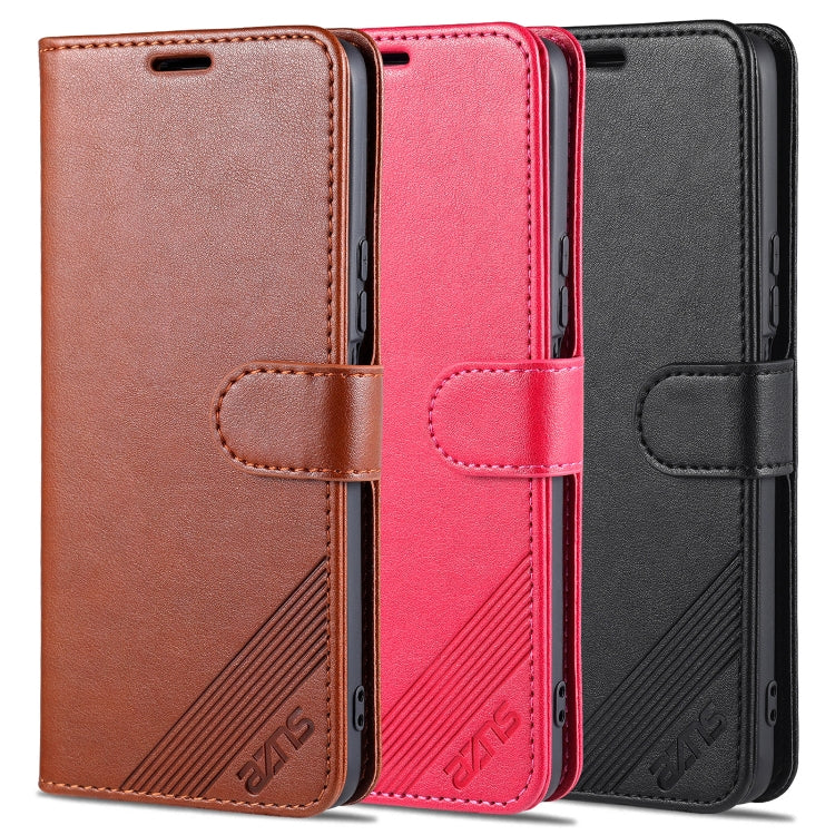 For Honor X20 SE AZNS Sheepskin Texture Horizontal Flip Leather Case with Holder & Card Slots & Wallet(Brown) by AZNS