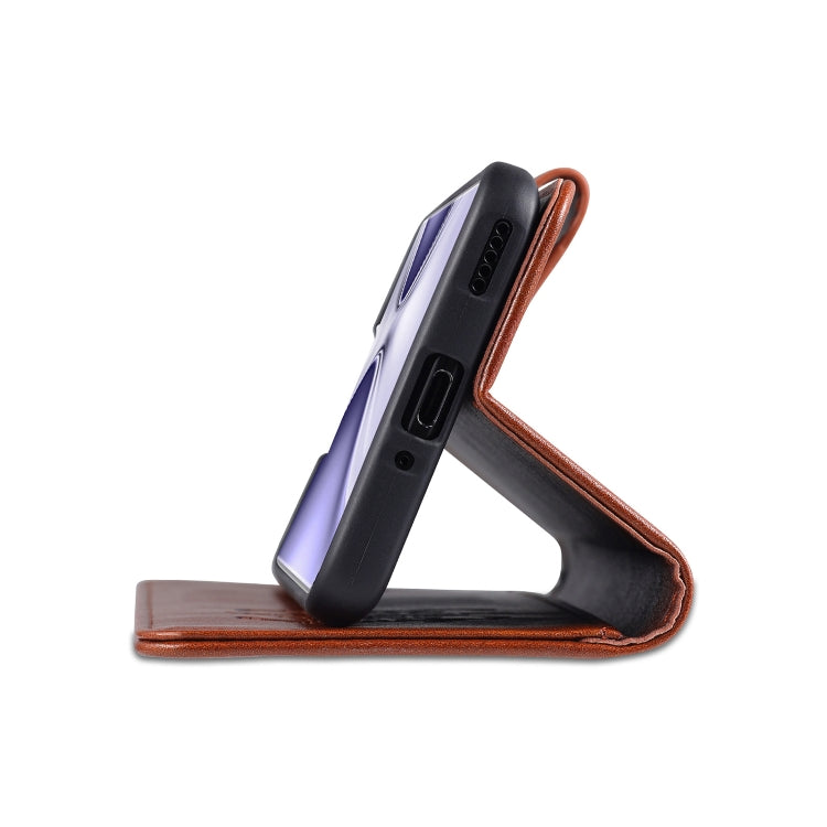 For Honor X20 SE AZNS Sheepskin Texture Horizontal Flip Leather Case with Holder & Card Slots & Wallet(Brown) by AZNS