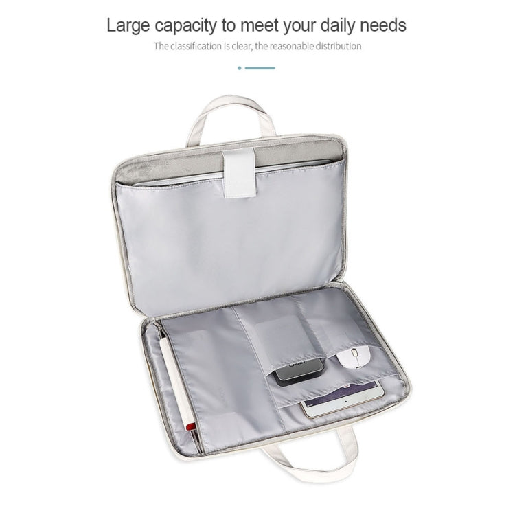 ST01KT Lightweight PU Printed Laptop Bag, Size:14.1-15.4 inch(Ice Cream) by bashfashion