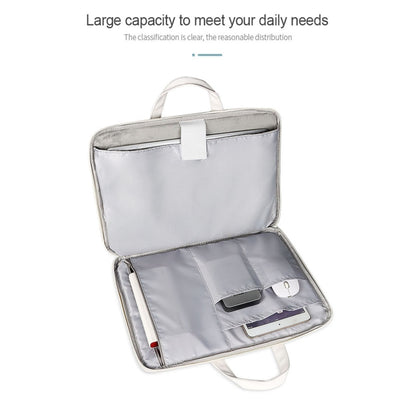 ST01KT Lightweight PU Printed Laptop Bag, Size:14.1-15.4 inch(Ice Cream) by bashfashion