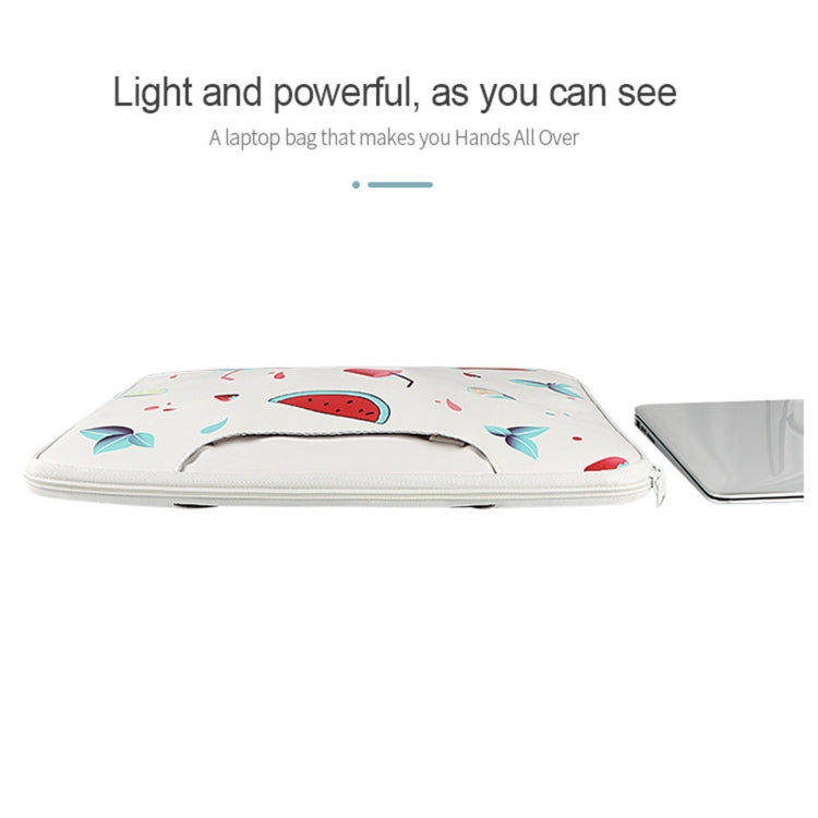 ST01KT Lightweight PU Printed Laptop Bag, Size:14.1-15.4 inch(Sheep Head) by bashfashion