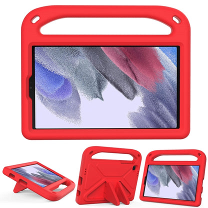 For Samsung Galaxy Tab A7 Lite 8.7 SM-T220 / SM-T225 Handle Portable EVA Shockproof Anti Falling Protective Case with Triangle Holder(Red) by bashfashion