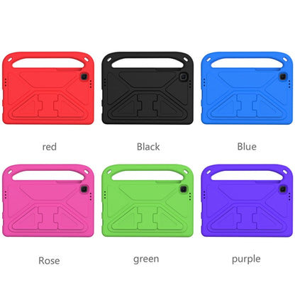For Samsung Galaxy Tab A7 Lite 8.7 SM-T220 / SM-T225 Handle Portable EVA Shockproof Anti Falling Protective Case with Triangle Holder(Red) by bashfashion