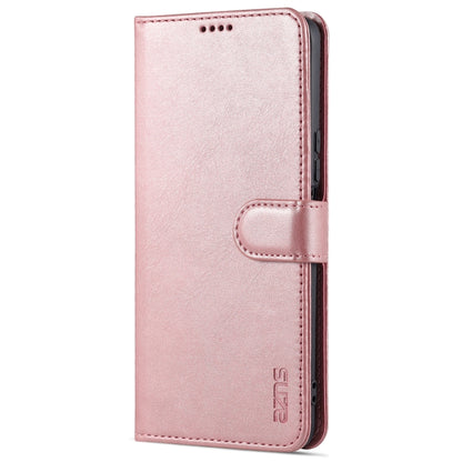 For Honor X20 SE AZNS Skin Feel Calf Texture Horizontal Flip Leather Case with Card Slots & Holder & Wallet(Rose Gold) by AZNS