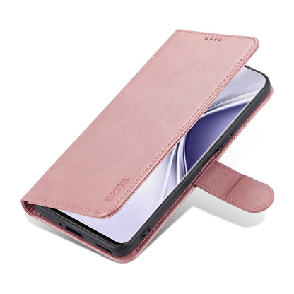 For Honor X20 SE AZNS Skin Feel Calf Texture Horizontal Flip Leather Case with Card Slots & Holder & Wallet(Rose Gold) by AZNS