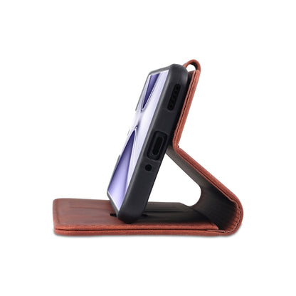 For Honor X20 SE AZNS Skin Feel Calf Texture Horizontal Flip Leather Case with Card Slots & Holder & Wallet(Rose Gold) by AZNS