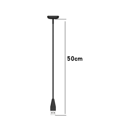 For Fitbit Luxe Smart Watch Magnetic Charger USB Charging Cable with Reset Button, Length:50cm by bashfashion