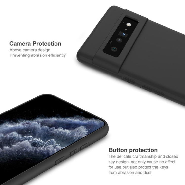 For Google Pixel 6 Pro IMAK UC-3 Series Shockproof Frosted TPU Protective Case(Black) by imak