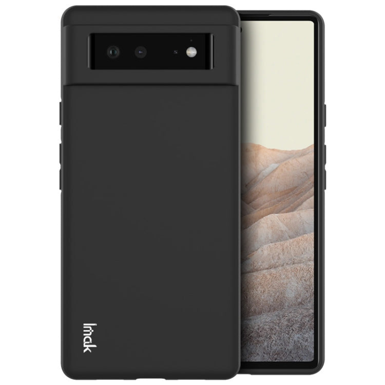For Google Pixel 6 IMAK UC-3 Series Shockproof Frosted TPU Protective Case(Black) by imak