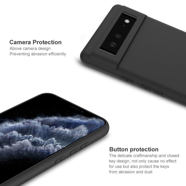 For Google Pixel 6 IMAK UC-3 Series Shockproof Frosted TPU Protective Case(Black) by imak