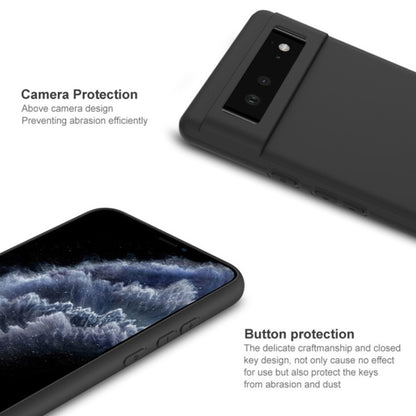 For Google Pixel 6 IMAK UC-3 Series Shockproof Frosted TPU Protective Case(Black) by imak