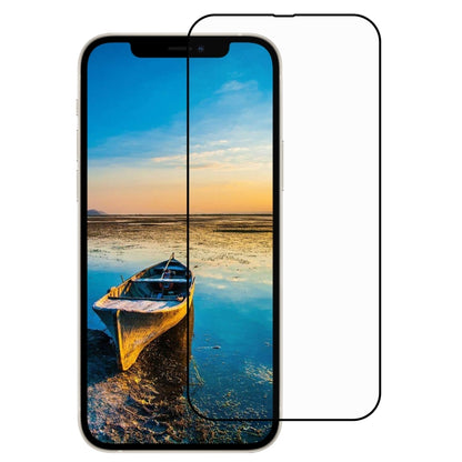 For iPhone 16e / 13 / 13 Pro Full Glue Full Screen Tempered Glass Film by bashfashion
