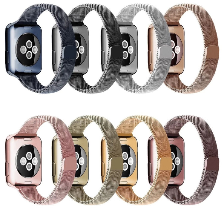 Milan Loopback Small Waist Watch Band For Apple Watch Ultra 49mm&Watch Ultra 2 49mm / Series 9&8&7 45mm / SE 3&SE 2&6&SE&5&4 44mm / 3&2&1 42mm(Black) by bashfashion