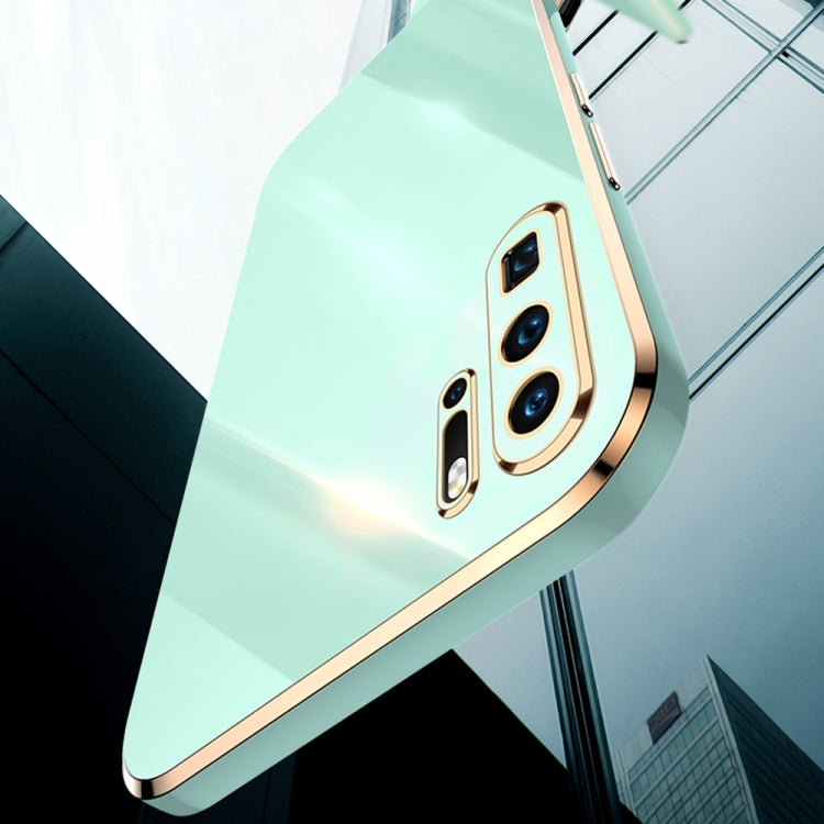 For Huawei P30 Pro XINLI Straight Edge 6D Electroplate TPU Phone Case(Celestial Blue) by XINLI