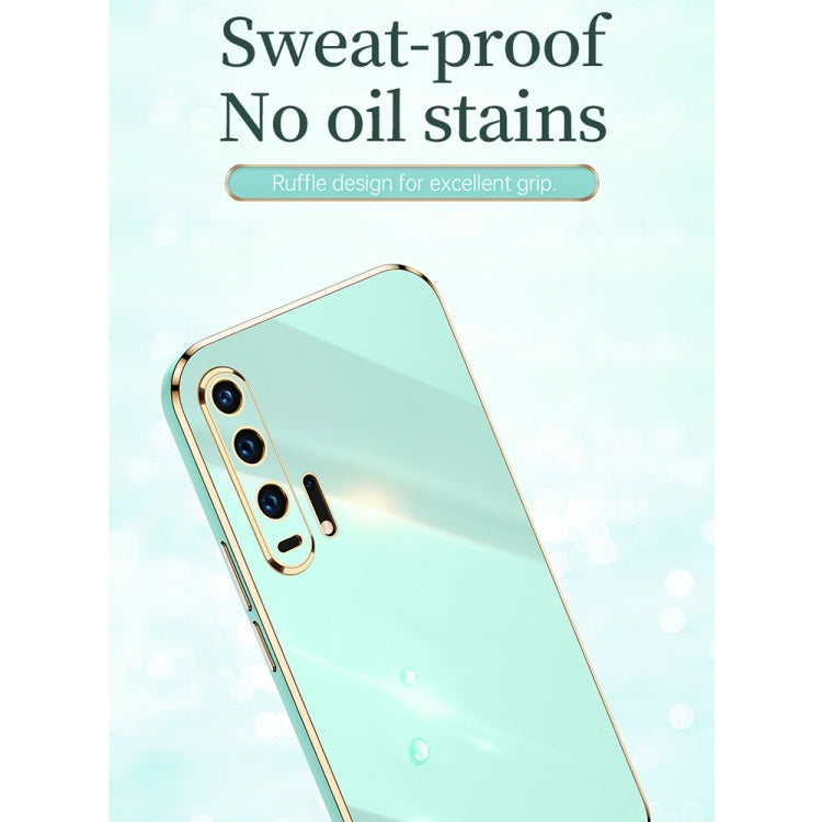 For Honor 20 Pro XINLI Straight Edge 6D Electroplate TPU Phone Case(Pink) by XINLI