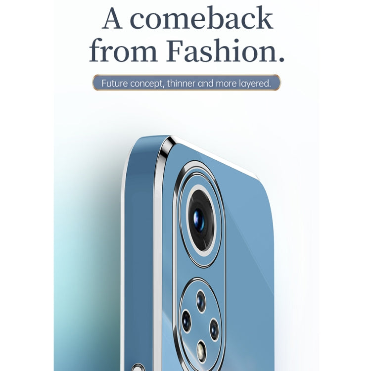 For Honor 50 Pro XINLI Straight Edge 6D Electroplate TPU Phone Case(Black) by XINLI