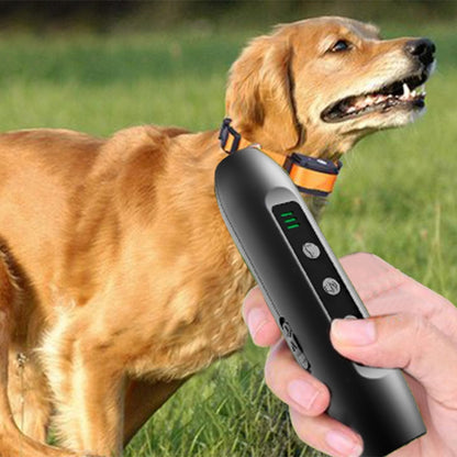 Tsattine N10 Ultrasonic Dog Repeller with LED Electricity Display & Flashlight by bashfashion