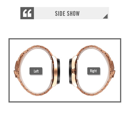 SKMEI 1678 Men Waterproof Quartz Watch with Rotatable Gear Dial(Silver Shell Black Surface) by SKMEI