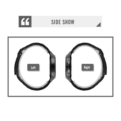 SKMEI 1712 Dual Time LED Digital Display Luminous Stainless Steel Strap Electronic Watch(Silver and Black) by SKMEI