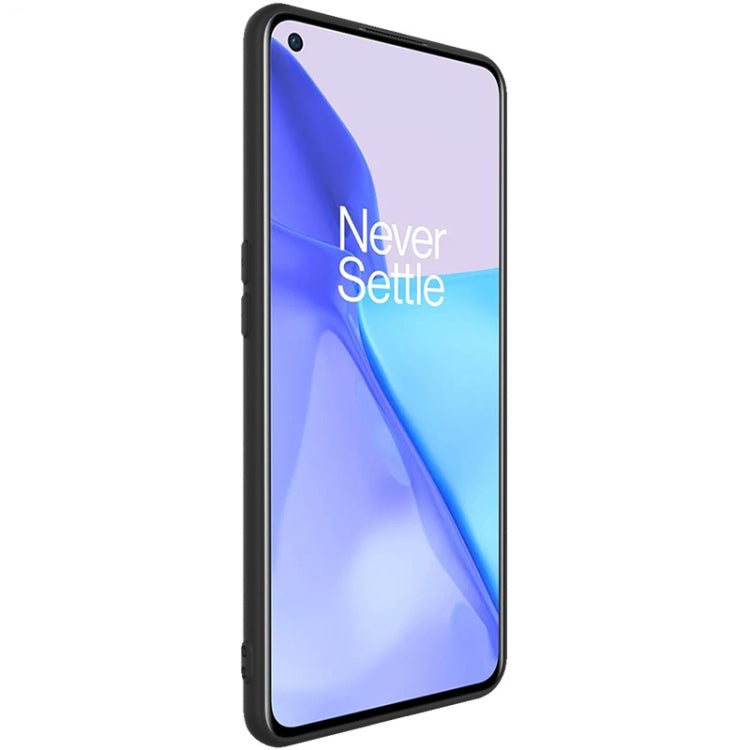 For OnePlus 9 5G European American Version IMAK UC-3 Series Shockproof Frosted TPU Protective Case(Black) by imak
