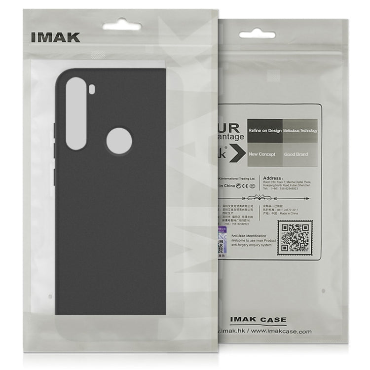 For OnePlus 9 5G European American Version IMAK UC-3 Series Shockproof Frosted TPU Protective Case(Black) by imak