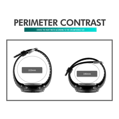 SKMEI 1773 Triplicate Round LED Dual Time Digital Display Colorful Backlight Electronic Watch(Blue Black) by SKMEI