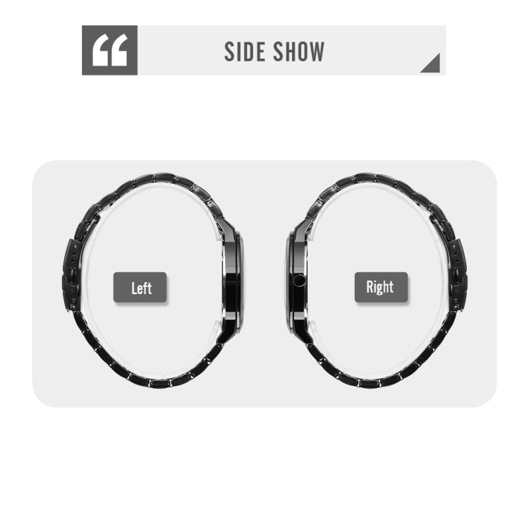 SKMEI 9210 Ladies Business Watch Simple 3D Dial Quartz Watch(Golden Black) by SKMEI