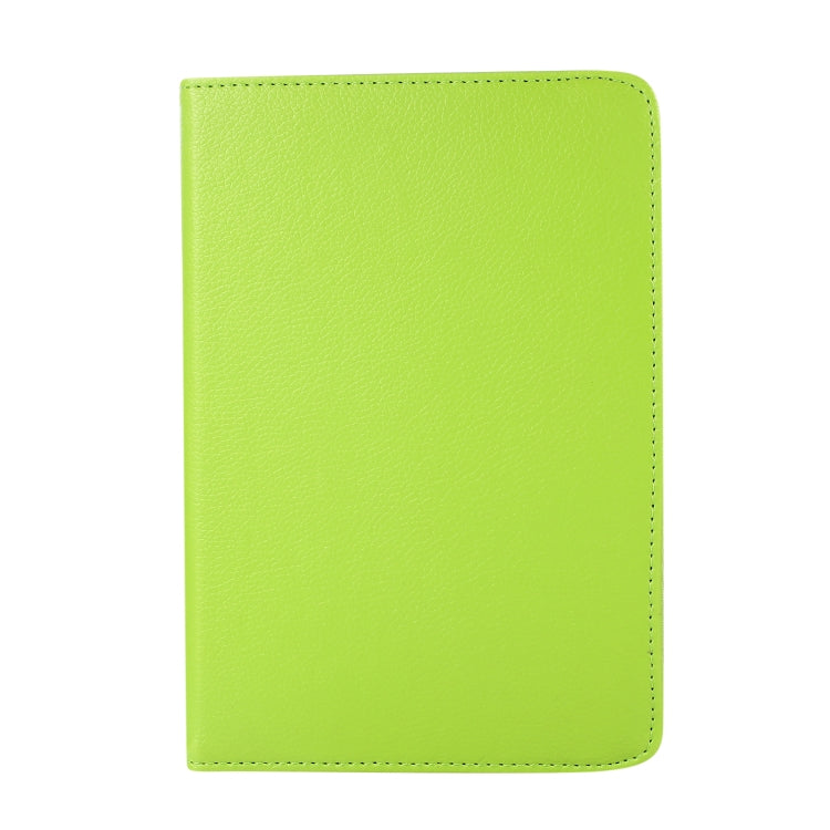For iPad mini 6 / mini 2024 360 Degree Rotation Litchi Texture Flip Leather Tablet Case with Holder(Green) by bashfashion