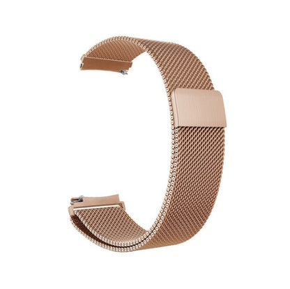 For Samsung Galaxy Watch4 40mm Milanese Watch Band(Rose Gold) by bashfashion