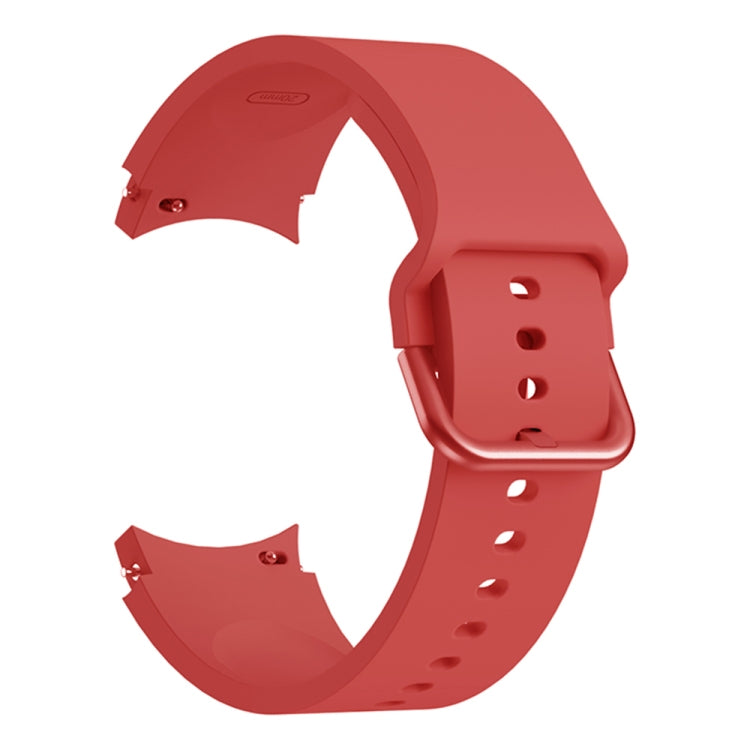 For Samsung Galaxy Watch4 40mm Universal Silicone Colorful Buckle Watch Band(Red) by bashfashion