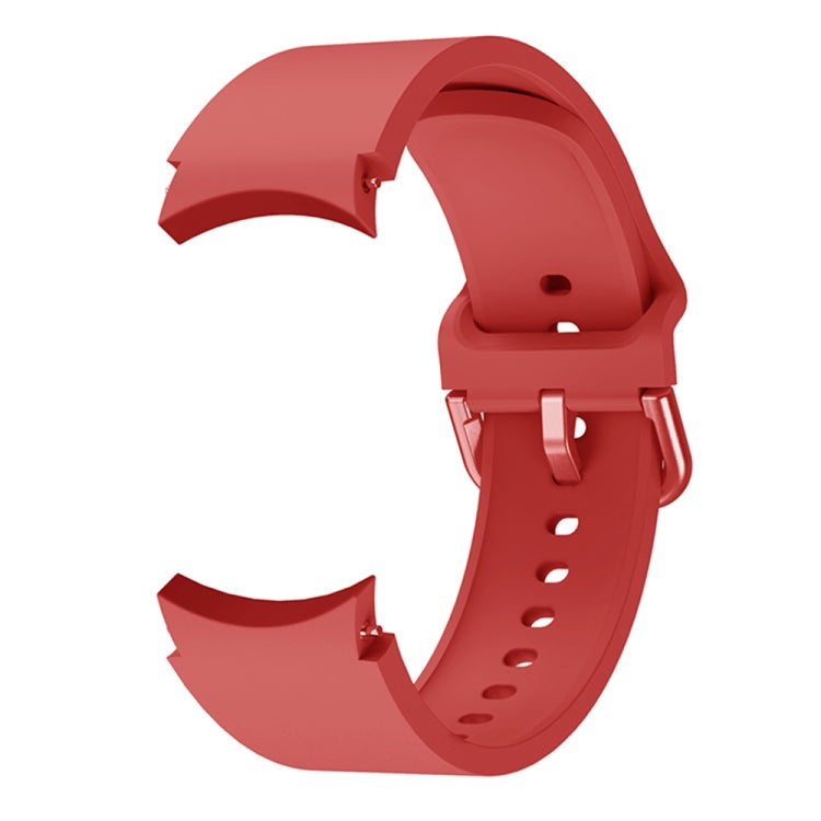 For Samsung Galaxy Watch4 40mm Universal Silicone Colorful Buckle Watch Band(Red) by bashfashion