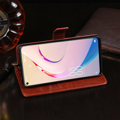 idewei Crazy Horse Texture Horizontal Flip Leather Case with Holder & Card Slots & Wallet For Oukitel C21 Pro(Brown) by idewei