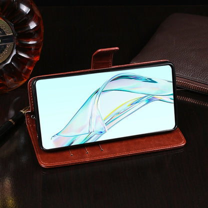 idewei Crazy Horse Texture Horizontal Flip Leather Case with Holder & Card Slots & Wallet For ZTE Axon 30 5G(Rose Red) by idewei