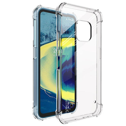 For Nokia XR20 IMAK All-inclusive Shockproof Airbag TPU Case with Screen Protector(Transparent) by imak